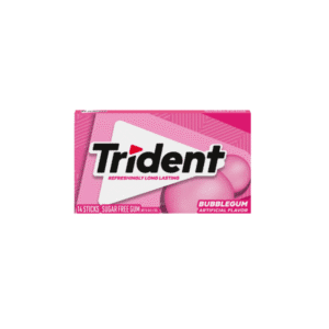 Chicle Trident Bubblegum 390G