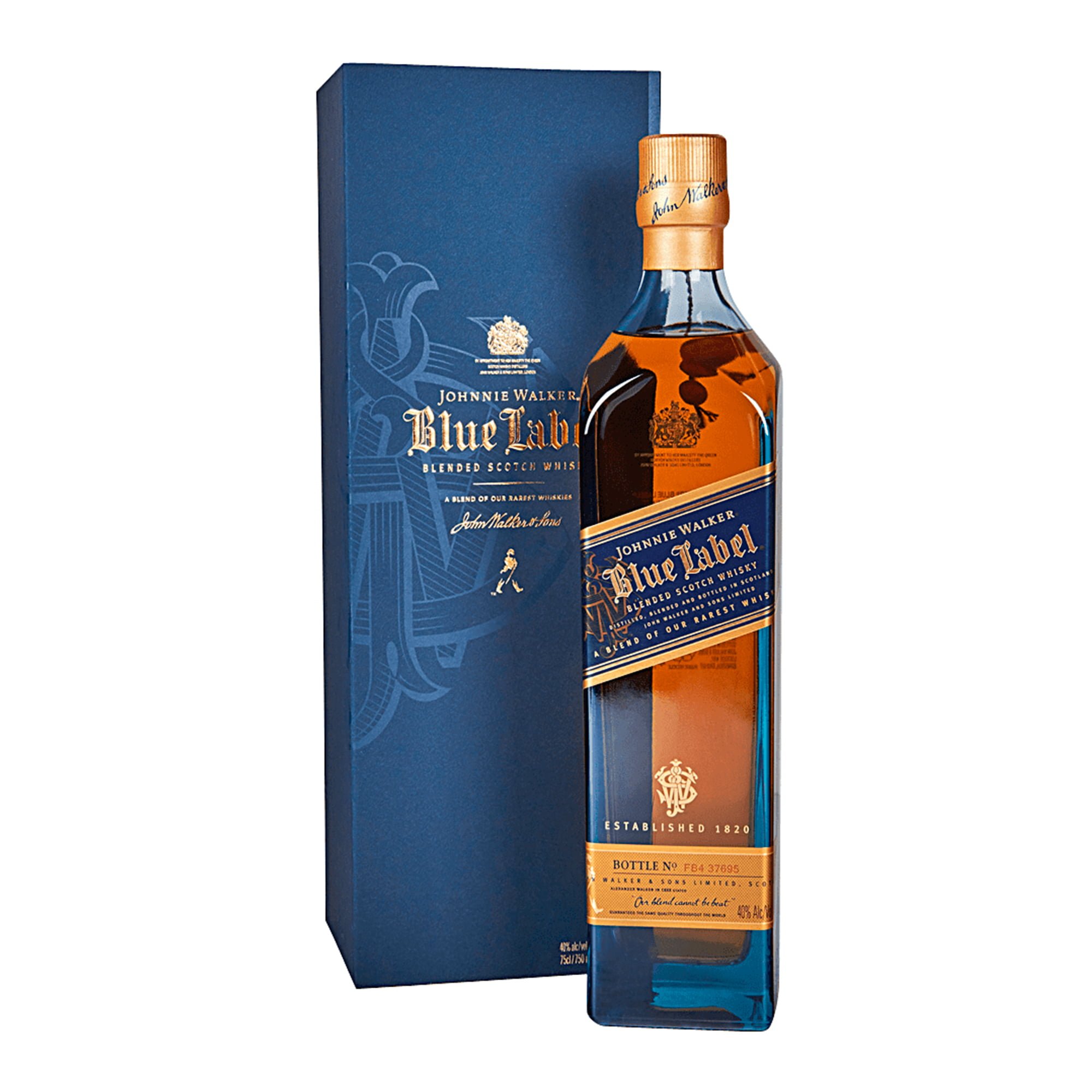 Whisky Etiqueta Azul de Johnnie Walker 0.75L