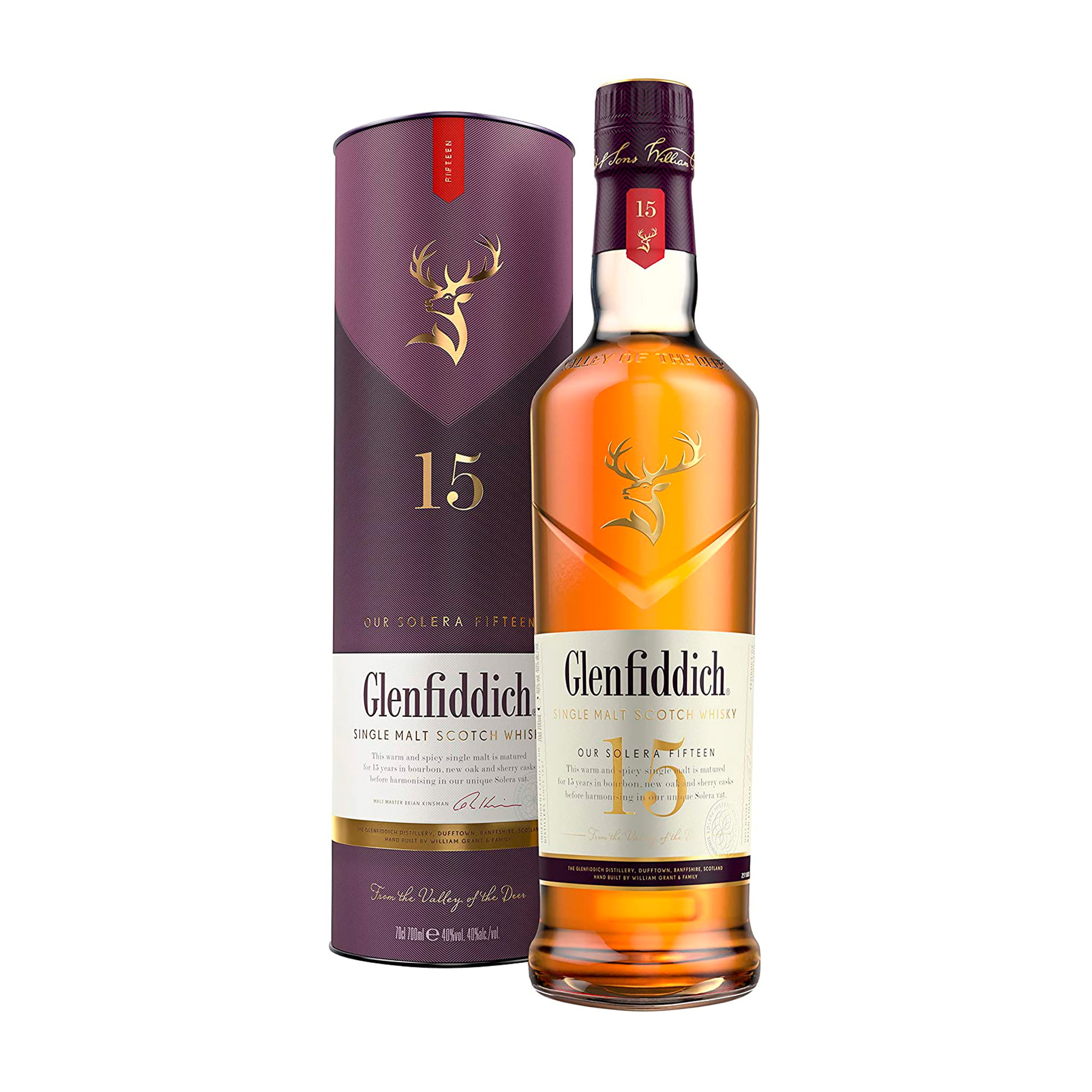 Whisky Glenfiddich 15 años Single Malt 0.75L