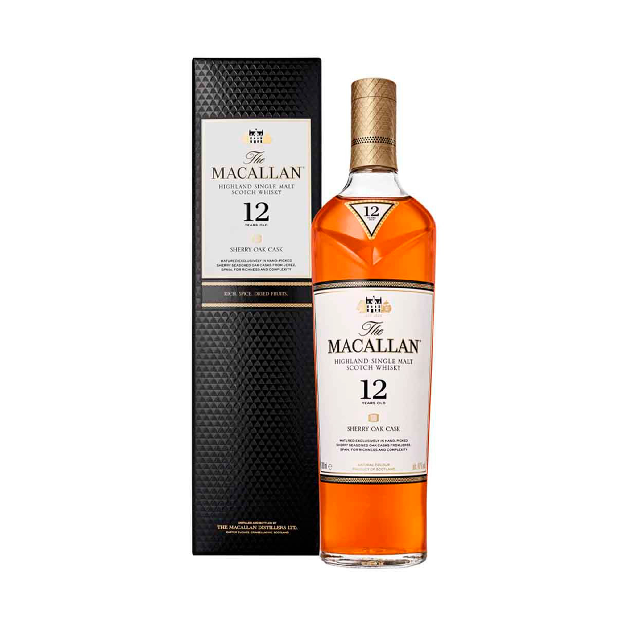 Whisky The Macallan 12 Sherry Oak Cask Single Malt 0.70L