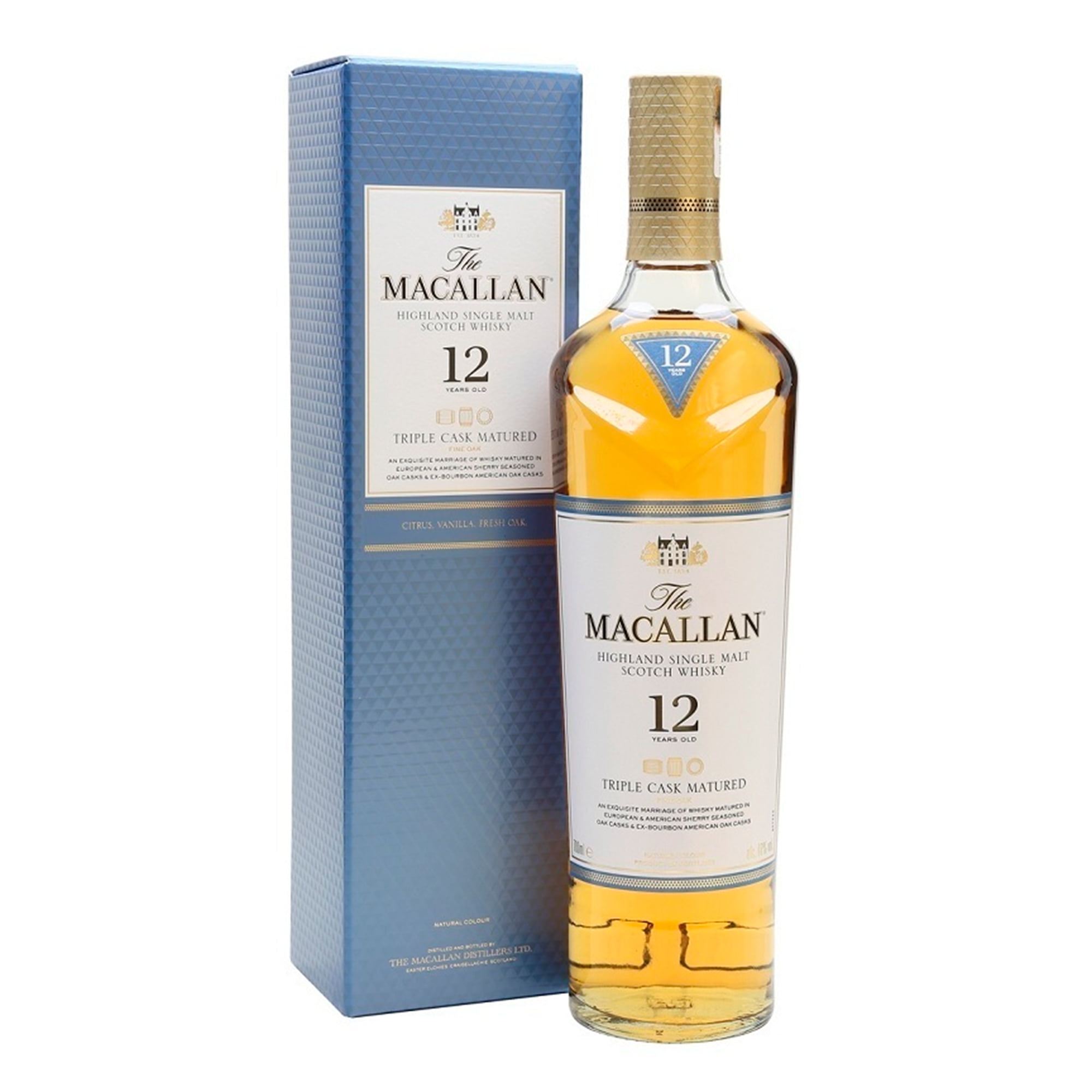 Whisky The Macallan 12 Triple Cask Single Malt 0.70L