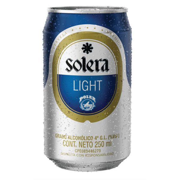 Cerveza Solera Light Lata 250ML
