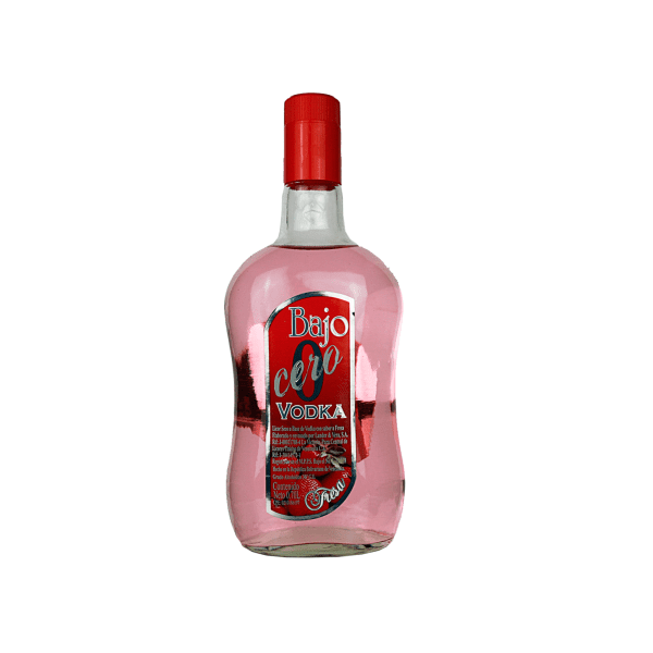 Vodka Bajo Cero Fresa 0.70L