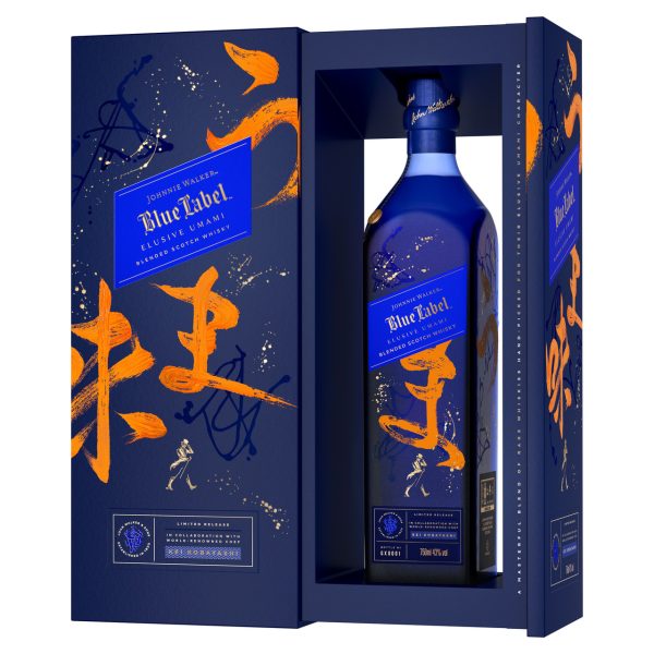 Whisky Johnnie Walker Blue Label Edición Especial Elusive Umami 0.70L