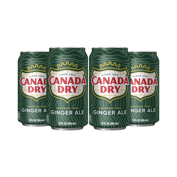 Canada Dry 355ML x 4 unidades