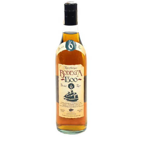 Ron Bodega 1800 6 años 0.70L x 12 Unidades