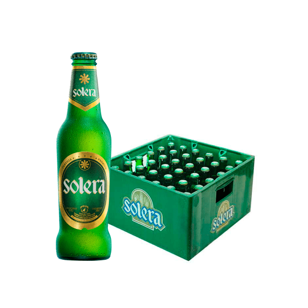 Cerveza Solera Verde Retornable 222ML x 36 Unidades