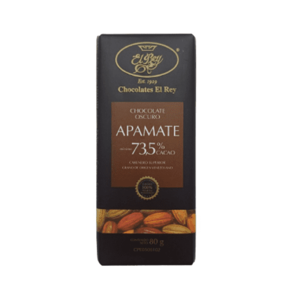 Chocolate El Rey Apamate 73,5% Cacao 80G