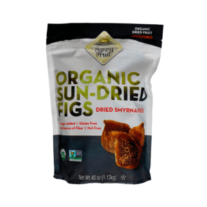 Sunny Fruit Organic Sun-Dried Figs 1.13KG