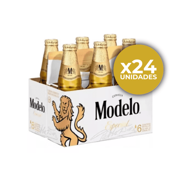 Cerveza Modelo Especial 355 ML x 24 Unidades